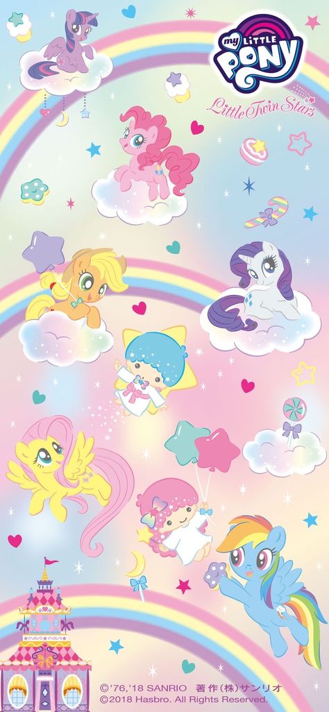 Pink Unicorn Wallpaper, Unicorn Wallpaper Cute, Kawaii Wallpapers, Paper Cute, My Little Pony Poster, Unicorn Pictures, My Little Pony Wallpaper, Pony Birthday, Unicorn Wallpaper