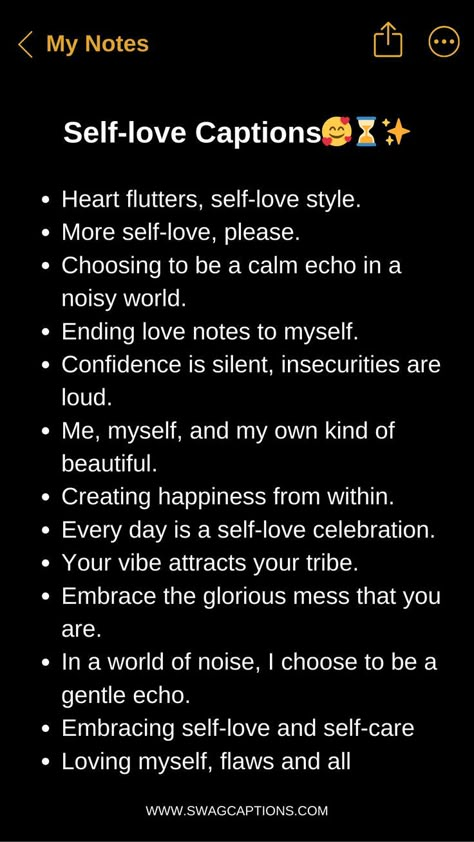 Need a boost of self-love inspiration? This collection of uplifting self-love captions is perfect for embracing your beautiful, authentic self. Find powerful affirmations that celebrate self-acceptance, build confidence, and remind you to practice self-compassion. From body positive quotes to motivational words on self-worth and self-care, these captions will empower you to silence your inner critic and love yourself unconditionally. Aesthetic Instagram Captions, Sassy Instagram Captions, Self Love Captions, Captions Sassy, Writing Graphic Design, Dope Captions For Instagram, Quotes About Self Worth, One Word Instagram Captions, Embrace Yourself