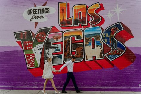 How to Elope in Las Vegas | Las Vegas Wedding Planner Las Vegas Engagement Photos, Fremont Street Las Vegas, Chapel Elopement, Sure Thing Chapel, Las Vegas Wedding Photos, Vegas Wedding Photos, Las Vegas Engagement, Old Vegas, Little White Chapel