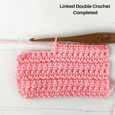 Linked Double Crochet, Double Crochet Stitch Tutorial, Crochet Patterns Blanket, Winding Road Crochet, 100 Crochet Stitches, Scrap Yarn Crochet, Crochet Stitch Tutorial, Crochet Baby Blanket Free Pattern, Crochet For Beginners Blanket