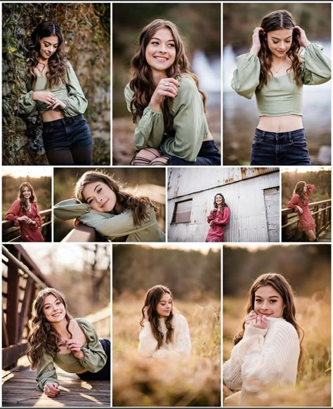 Poses For Headshots Business Portrait, Photo Shoot Ideas Teenage, Outdoor Senior Photoshoot Ideas, Outdoor Senior Picture Ideas Fall, Outdoor Poses For Women Portrait Photography, Photography Poses Girly, Senior Picture Close Up Posing Ideas, Senior Picture Ideas Female, Teenage Photography Poses