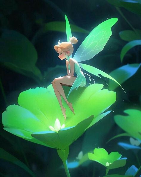 Tinkerbell And Friends Fanart, Pixie Hollow Fanart, Tinkerbell Illustration, Tinkerbell Fanart, Lilo Pelekai, Popular Cartoon Characters, Tinkerbell Fairy, Tinkerbell And Friends, Tinkerbell Disney