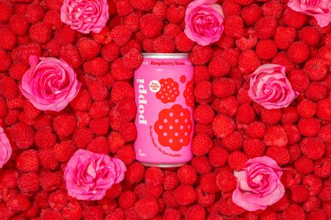 Poppi Soda Review | POPSUGAR Fitness Poppi Soda Branding, Poppi Soda Aesthetic, Soda Ads, Healthy Soda, Packaging Snack, Soda Brands, Popsugar Fitness, Beer Label, Low Sugar