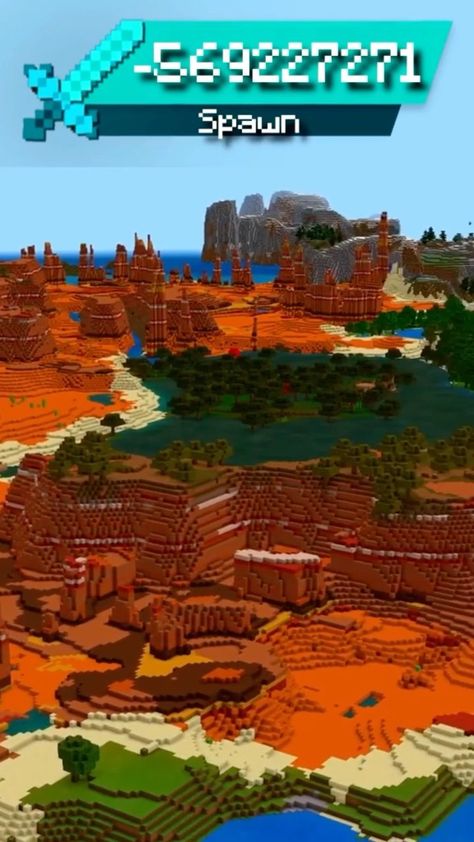 illegalminecraft on Instagram: This Minecraft seed has EVERY BIOME within 1000 blocks from spawn! 🤯 . . . . . Credit: craftandchill on tiktok . . . . . #minecraft… Minecraft Biomes, Minecraft World Seeds, Minecraft Seeds Java, Beautiful Minecraft Seeds, Minecraft Spawn, Minecraft Seeds, Minecraft Spawn Point Ideas, Minecraft Seeds Java Edition, 1.21 Minecraft Seeds