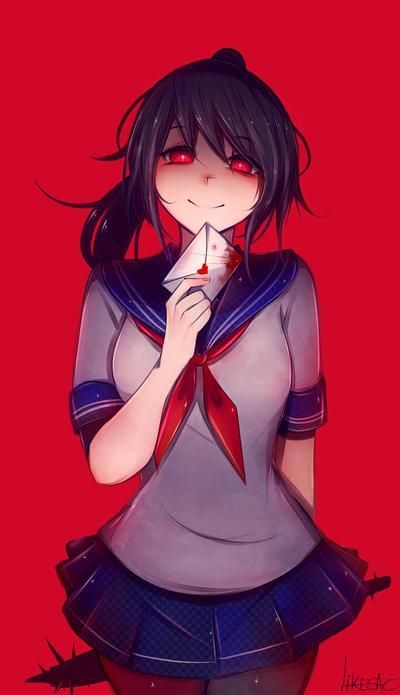 Yandere Simulator, I Hope, Deviantart, Anime, Hair, Color, Black