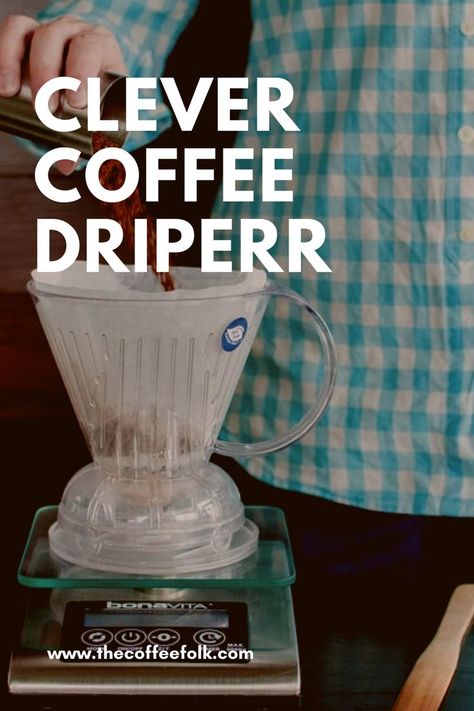 The Clever Dripper is easy to use, makes excellent coffee, and produces consistent results. A simple and affordable entry into specialty coffee. Clever Dripper, Clever Coffee, Coffee Dripper, Specialty Coffee, Coffee Makers, Speciality Coffee, The Coffee, Coffee Maker, Easy To Use