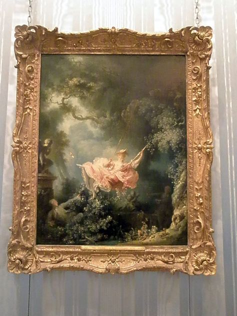 Jean-Honoré Fragonard (1732 - 1806) The Swing France 1767 Painting Oil on canvas. Anna Aesthetic, The Swing, Classical Art, Green Aesthetic, Art Galleries, Rococo, Art And Architecture, Museum Art, Aesthetic Art