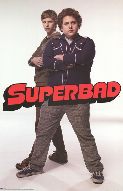 Superbad Superbad Poster, Superbad Movie, Polaroid Posters, Spiritual Wallpaper, Jonah Hill, Michael Cera, Free Films, Classic Movie Posters, 90s Movies