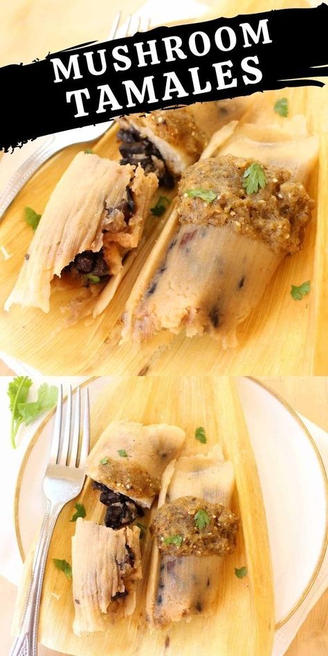 Mushroom Tamales, Homemade Tamales Recipe, Vegetarian Tamales, Masa For Tamales, Allergy Diet, Easy Tamales, Vegan Tamales, Beef Tamales, Mexican Tamales