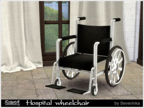 Sims 4 CC's - The Best: Hospital wheelchair by Severinka Hospital Wheelchair, Sims Poses, Sims 4 Blog, Sims Baby, Mod Furniture, Cc Furniture, Sims 4 Clutter, Mod Decor, Ultrasound Pictures