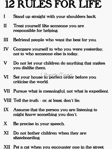 7 Rules For Life, 12 Rules For Life Book, 12 Rules For Life Jordan Peterson Quotes, Jordan Peterson Rules For Life, 12 Rules For Life, Soulmate Test, Jordan Peterson Quotes Truth, Rules For Life, Manifestation Techniques