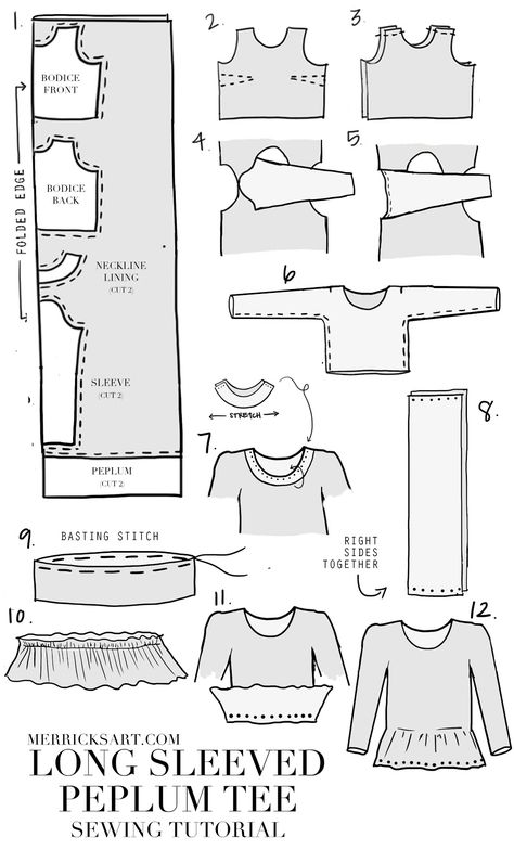 Long Shirt Pattern, Diy Flutter Sleeves Pattern, Free Long Sleeve Shirt Patterns, How To Stitch A Top, Long Sleeve Shirt Pattern, Birthday Fabric, Sewing Top, Shirt Tutorial, Fabric Shopping