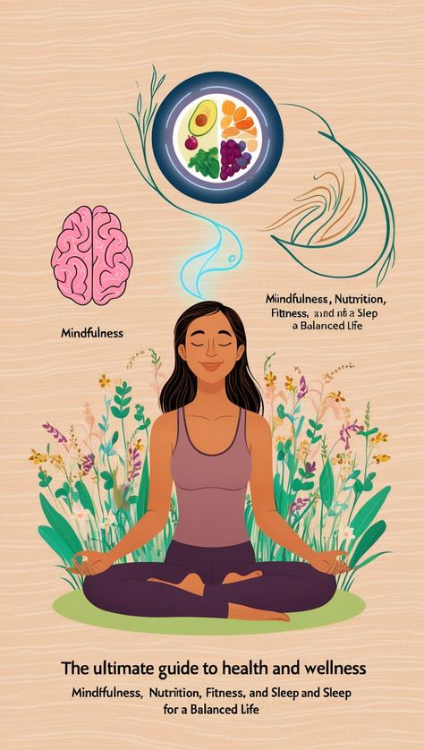 The Ultimate Guide to Health and Wellness Nutrition And Mental Health, Mindful Movement, Fitness Routines, Developing Healthy Habits, Meditation Techniques, 2025 Vision, Body And Mind, Mental Clarity, The Keys