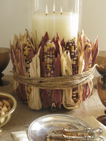 Decoration Shabby, Indian Corn, Fall Deco, Thanksgiving Centerpieces, Fabulous Fall, Fall Centerpiece, Thanksgiving Decor, Fall Decor Diy, Thanksgiving Crafts