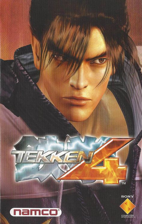 Tekken 4 Tekken Poster, Tekken Jin Kazama, Tekken Wallpaper, Tekken 4, Virtua Fighter, Tekken 3, Games Poster, Retro Games Poster, Jin Kazama