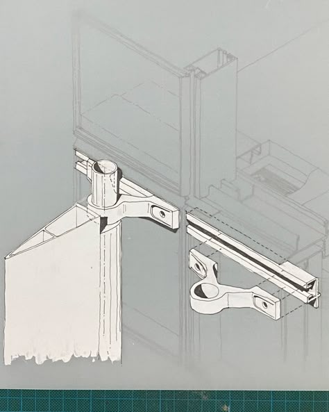 Gallery of The Beauty of Construction Details: A Conversation with @the_donnies - 8 Wall Section Detail, Construction Details Architecture, Curtain Wall Detail, Bartlett School Of Architecture, Steel Detail, Architectural Section, Construction Details, Curtain Wall, Structure Architecture