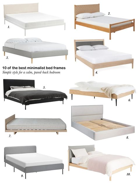 Bedframe Minimalist, Bed Frame Minimalist, Minimalist Room Beds & Bed Frames, Japandi Bed Frame, Minimalist Bedroom Beds & Bed Frames, Modern Minimalist Bedroom Beds & Frames, Japandi Bed With Storage, Grey Double Bed Frame, Japandi Bed