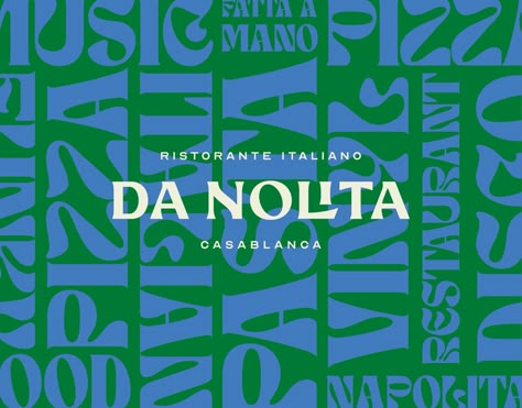 Da Nolita Italian Restaurant Branding by Jona Sbarzaglia Studio - World Brand Design Society logobrand #logos🌗. Italian Logo, Brand Architecture, 타이포그래피 포스터 디자인, Food Logo Design, Restaurant Logo, Restaurant Logo Design, Restaurant Branding, Logo Restaurant, Southern Italy