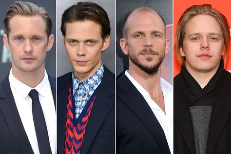 Stellan Skarsgård’s large family includes his four actor sons: You know True Blood‘s Alexander, It‘s Bill, and Westworld‘s Gustaf, but allow us to introduce you to their younger brother, Twitter king Valter. Bill Skarsgård Younger, Valter Skarsgard, Skarsgard Brothers, Gustaf Skarsgard, Skarsgard Family, Alexander Johan Hjalmar Skarsgård, Stellan Skarsgård, Eric Northman, Bill Skarsgard