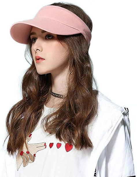 Sports Hats For Women, Summer Visor, Summer Tennis, Golf Visor, Sports Wear Women, Outdoor Cap, Visor Hat, Sport Hat, Visor Hats