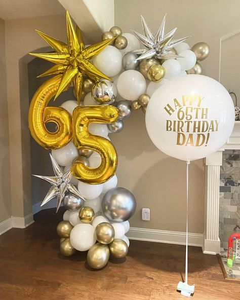 Big Ass Balloons™️🎈 (@bigassballoons) • Instagram photos and videos Mom 65th Birthday Party Ideas, 65 Birthday Ideas For Mom Decoration, 65 Birthday Balloon Ideas, 65th Party Ideas, 65th Surprise Birthday Party Ideas, 65th Birthday Decorations For Mom, Cake 65th Birthday Men, 65 Birthday Theme Party Ideas, 61 Birthday Ideas For Mom