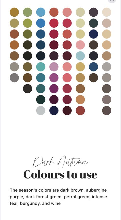 Dark Deep Autumn Color Palette, Deep Autumn Jewelry, Deep Autumn Jewelry Accessories, Dark Autumn Purple, Deep Autumn Color Palette Jewelry, Deep Autumn Worst Colors, Skin Tone Clothing, Deep Autumn Palette, Deep Autumn Color Palette