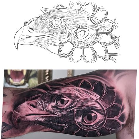 Aguila tattoo blackandgrey Tattoos