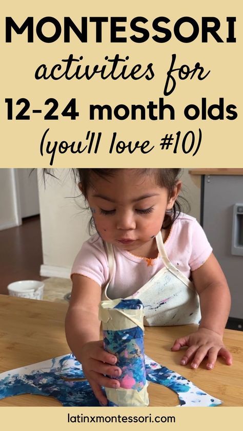 Looking for ways to entertain your child? Here are 11 Montessori activities for 1 year olds. Lessons For One Year Olds, Montessori Play Activities, Nanny Activities For One Year Old, 18m Old Activities, 1 Year Activity, 1 And Half Year Old Activities, Year Old Activities, 16 Month Montessori Activities, Crafts To Do With One Year Olds