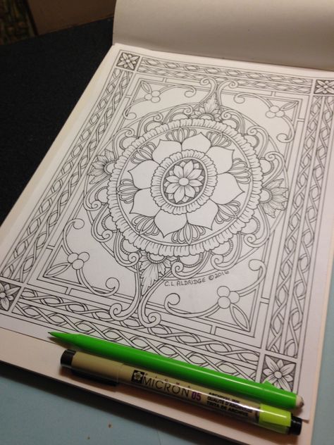 Ornamental Filigree, Watercolor Pens, Design Mandala, Mandala Design Pattern, Mandala Art Lesson, Madhubani Art, Mandala Artwork, Mandalas Design, Madhubani Painting