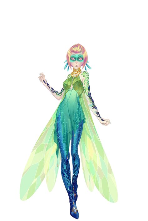 Dragonfly Character, Fantasy Outfits, Mystical Animals, Tooth Fairy, Fantasy Clothing, Costume Design, Fantasy Creatures, Melon, Cute Art