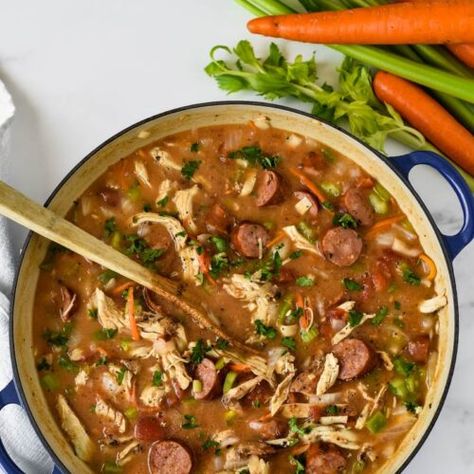 Princess Tiana Gumbo Recipe, Princess Tiana Recipes, Tiana Gumbo Recipe, Princess And The Frog Gumbo Recipe, Tiana's Gumbo Recipe, Princess And The Frog Gumbo, Tiana Food, Chicken Sausage Gumbo Recipe, Tiana Core