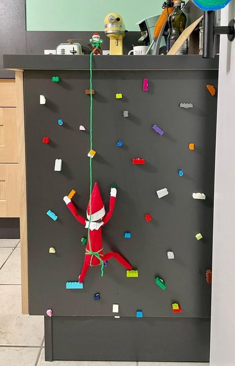 Elf On The Shelf Penguin Ideas, Elf On The Shelf And Lego Ideas, Elf On The Shelf Working Out, Elf On Shelf Disney Ideas, Elf Lego Ideas, Lego Elf On The Shelf Ideas, Travesuras Elf On The Shelf, Elf Fun Hilarious, Hilarious Elf On The Shelf Ideas