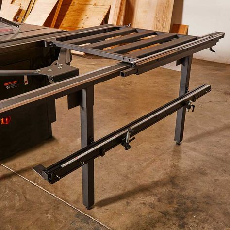 Table Saw Crosscut Sled, Sliding Table Saw, Diy Table Saw, Serra Circular, Sliding Table, Saw Accessories, Rockler Woodworking, Table Saw Accessories, Woodworking Workshop