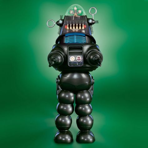 Neon Tube Lights, Robby The Robot, Vintage Robots, Forbidden Planet, Hammacher Schlemmer, Retro Robot, Arte Robot, Game Remote, The Robot