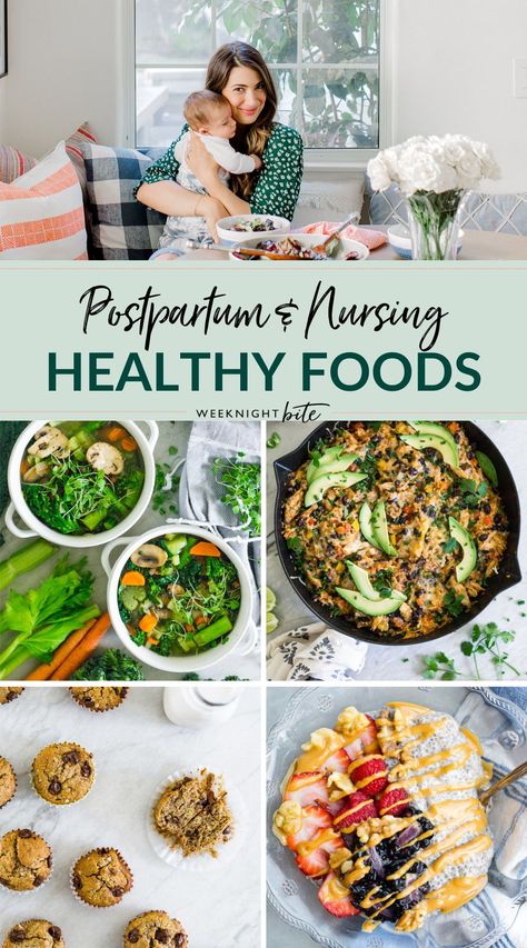 Healthy Food Postpartum, Best Postpartum Breakfast, Best Postpartum Recipes, Healthy Snacks For Postpartum, Healthy Snacks Post Partum, Postpartum Lunch Prep, Post Partum Meal Prep Healthy Recipes, Post Partum Meals Easy, Post Partum Dinner Recipes