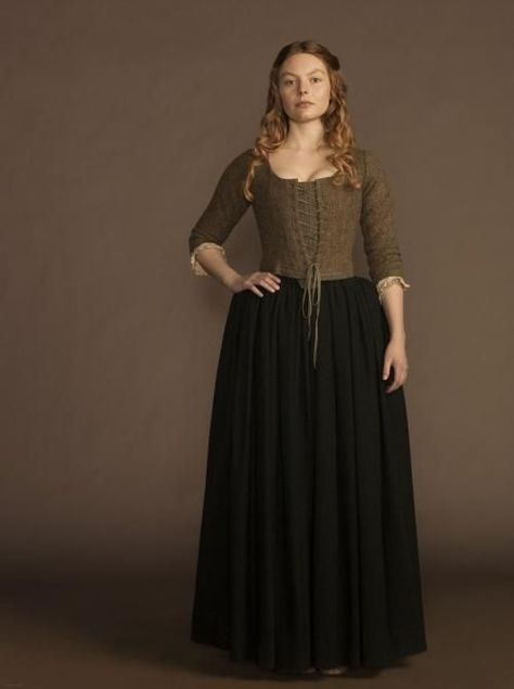 Outlander Dress, Nell Hudson, Outlander Style, Outlander Costumes, Outlander Season 1, 18th Century Dress, Century Dress, Jamie Fraser Outlander, Cottagecore Fashion