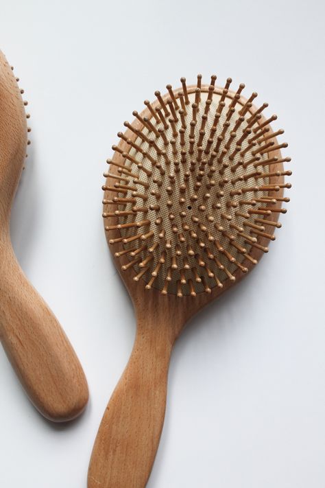 Bamboo Hair Brush Aesthetic Hair Brush, Bamboo Hair Brush Aesthetic, Wooden Hair Brush Aesthetic, Bamboo Toothbrush Aesthetic, Rapunzel Of Sweden, Bamboo Hair Brush Set, Bamboo Hair Brush, Bamboo Cleaning Brush, Hair Care Tools