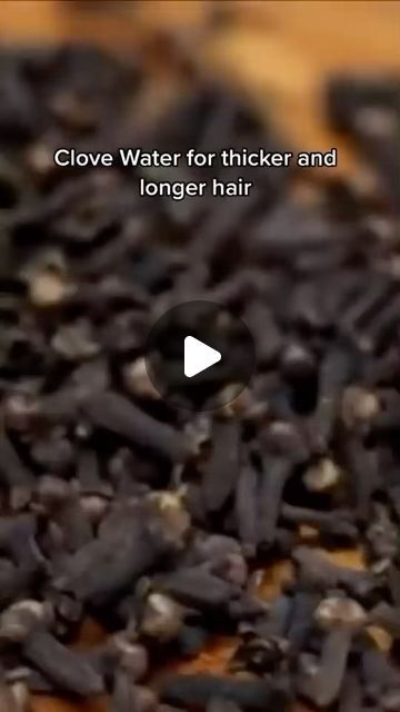 Alexander_Cheriee on Instagram: "Clove and rosemary water for long and thick hair, homemade  #haircare #hairorganic #clovewater #rosemary" Hair Oil For Thick Hair, Clove Benefits For Hair, Rosemary And Clove Water For Hair Growth, Rosemary And Cloves For Hair Growth, Remedies For Thick Hair, Clove Water For Hair Growth, Hair Growth Water, Clove Benefits, Rosemary Water For Hair Growth