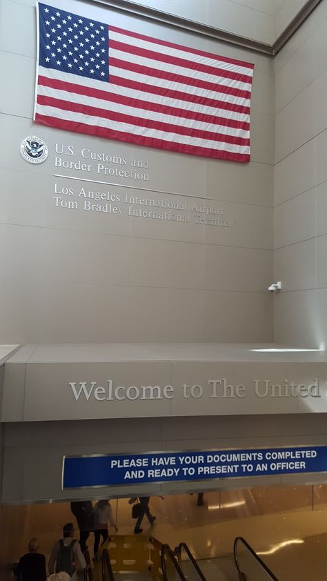 Lax Airport Instagram Story, Moving To Usa Aesthetic, High School In America, Welcome To Usa, Los Angeles California Photography, Happy New Month Quotes, American Citizenship, Life In Usa, Prayer Vision Board