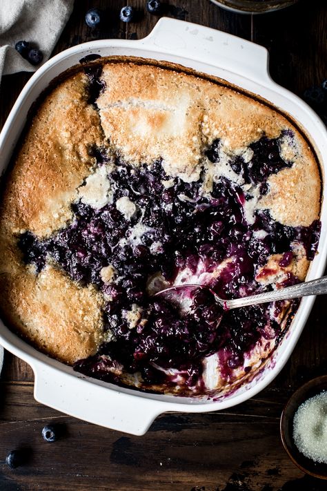 Easy Blueberry Cobbler, Cooks Illustrated Recipes, Blueberry Cobbler Recipes, Blueberry Biscuits, Dessert Aux Fruits, Blueberry Cobbler, Easy Blueberry, Cooks Illustrated, Blueberry Pancakes