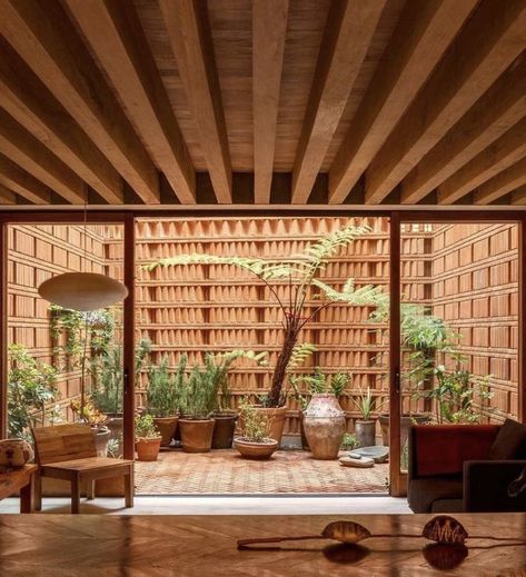 Exterior Tiles, Brick Architecture, Mid Century House, Dream House Decor, House Inspo, 인테리어 디자인, Mexico City, Interior Architecture Design, My Dream Home