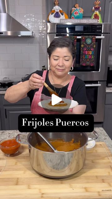 Frijoles Puercos Recipe, Salty Cocina, Hispanic Recipes, Spice Combinations, Hispanic Food, Bean Dip, Mexican Food Recipes Easy, November 11, Refried Beans