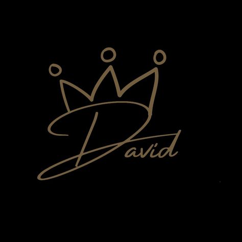 Hand crafted name art David David In Cursive, Tattoo Names For Men, David Name Wallpaper, David Wallpaper, David Name, D Font, David Tattoo, David Kushner, Name Drawings