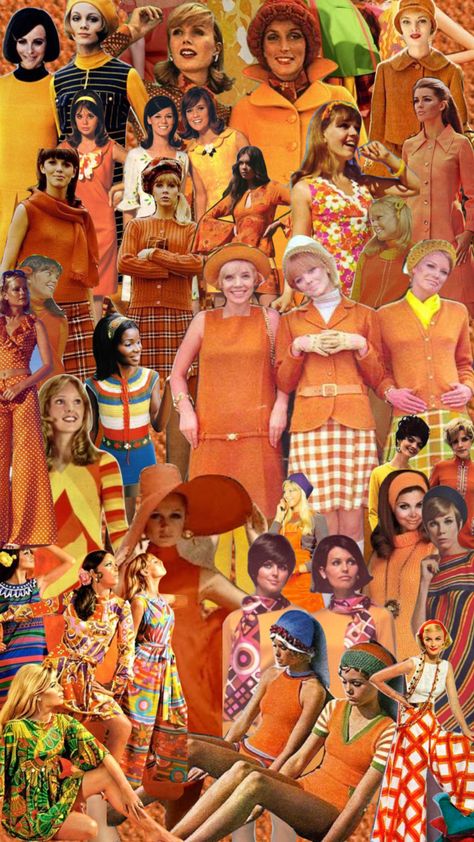 ORANGE #vintage #moodboard #myfirstshuffle #aesthetic #collage #music #books #harrystyles 60s Moodboard, 60s Collage, Collage Music, Vintage Moodboard, 70’s Aesthetic, Mary Quant, Moodboard Aesthetic, Music Books, Bon Ton