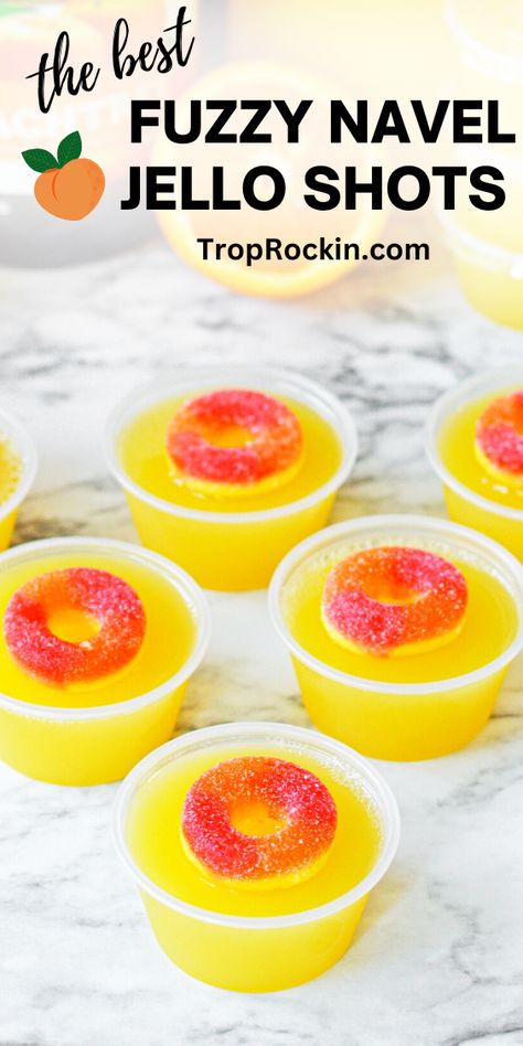 Peach Ring Candy, Wine Jello Shots, Summer Jello Shots, Peach Jello Shots, Rum Jello Shots, Easy Jello Shots, Making Jello Shots, Best Jello Shots, Jello Pudding Shots