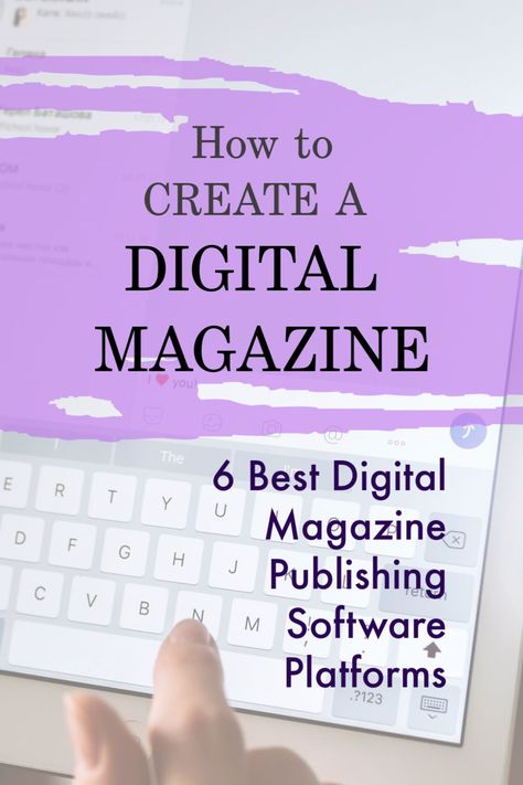 If you want to explore publishing your own digital magazine, you'll want to check out these 6 best digital magazine publishing software solutions.  This expert review tells you which platform is best for you; note, many have free options!   #digitalmagazinesoftware #magazinepublishing #onlinemagazine How To Create A Digital Magazine, How To Create Your Own Magazine, Start A Magazine, How To Start A Magazine, How To Create A Magazine, Starting A Magazine, How To Make A Magazine, Career Manifestation, Digital Magazine Design