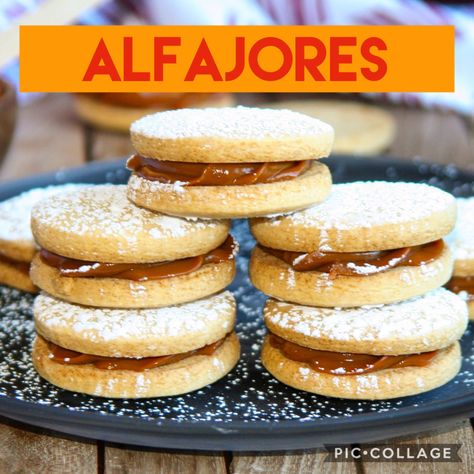 #peruvian #alfajores #alfajoresdemaicena #shortbreadcookies #caramel #dessert #cookies #peruvianfood #latinfood #galletas Alfajores Recipe, Peruvian Desserts, Sandwich Cookies Filling, Carnival Night, Kinds Of Cookies, Peruvian Recipes, Buttery Cookies, Sandwich Cookies, Cookie Monster