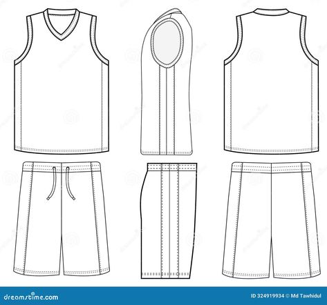 Basketball Jersey Mockup Design on Font And Back. Jersey Basket Basketball uniform mockup template design vector image Jersey Design Basketball Template, Jersey Ideas Basketball, Black Jersey Design Basketball, Design Jersey Basket, Basketball Jersey Mockup, Jersey Design Template, Jersey Design Basketball, Basketball Collection, Basketball Jersey Design