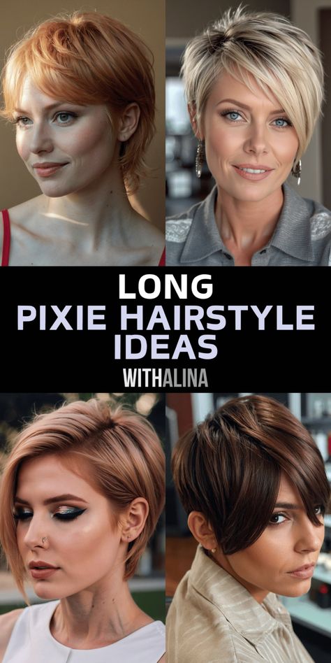 24 Trendy Long Pixie Hair Ideas You Need to Try for an Effortless Chic Look Pixie Hairstyles For Round Faces, Long Pixie Hair, Long Pixie Bob, Feminine Pixie Cuts, Long Hair Cut Short, Long Shag Haircut, Long Pixie Hairstyles, Long Shag, Haircuts For Medium Length Hair