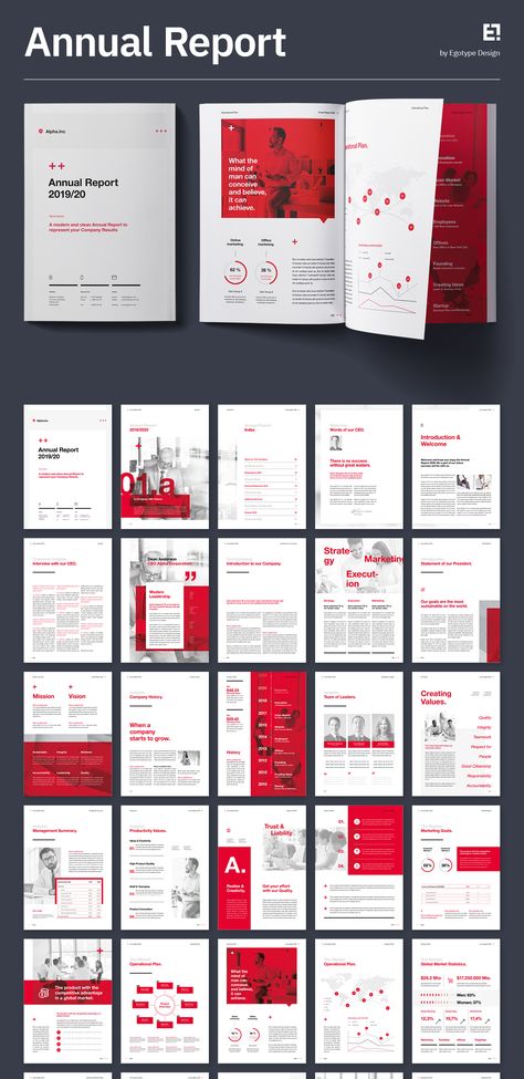 The Annual Report Template is perfect for the publication of a complete and professional annual report. Created in Adobe InDesign, Microsoft Word and Apple iWorks Pages in International DIN A4 and US Letter format. As our latest update the files are also ready to use in Affinity Suite (Affinity Publisher, Affinity Designer and Affinity Photo). Download Template: https://1.envato.market/4Bq31 Affinity Publisher, Annual Report Template, Corporate Fonts, Marketing Office, Profile Template, Affinity Photo, Indesign Templates, Affinity Designer, Business Plan Template